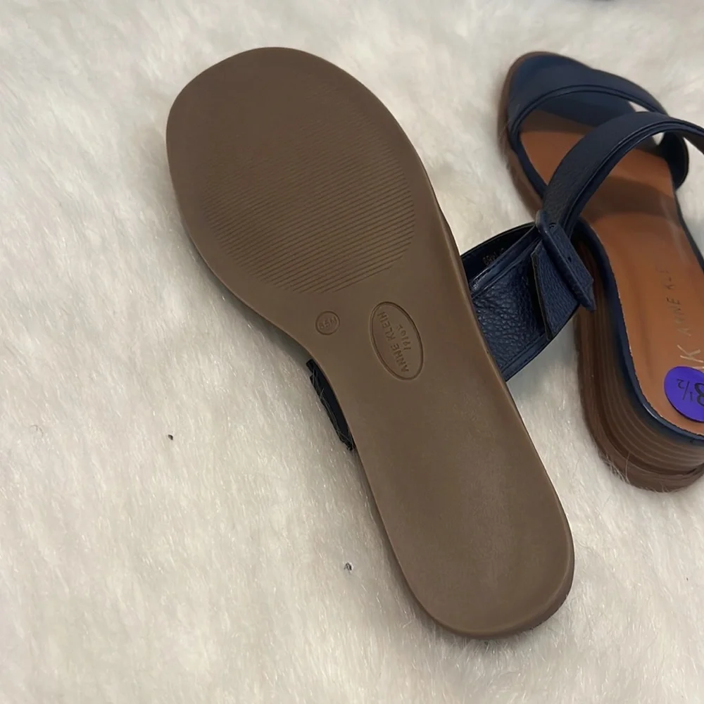 ANNE KLEIN AK Wedge Sandals Shoes.